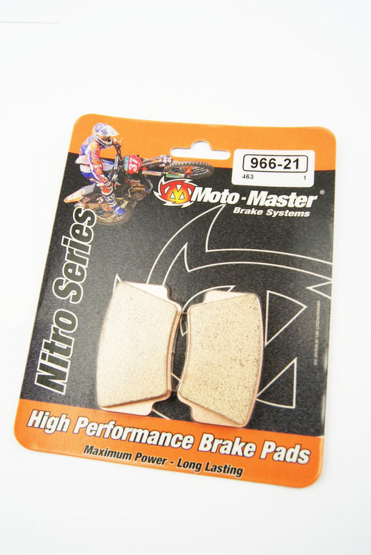 BRAKE PADS SINTERED NITRO MOTO-MASTER 096621