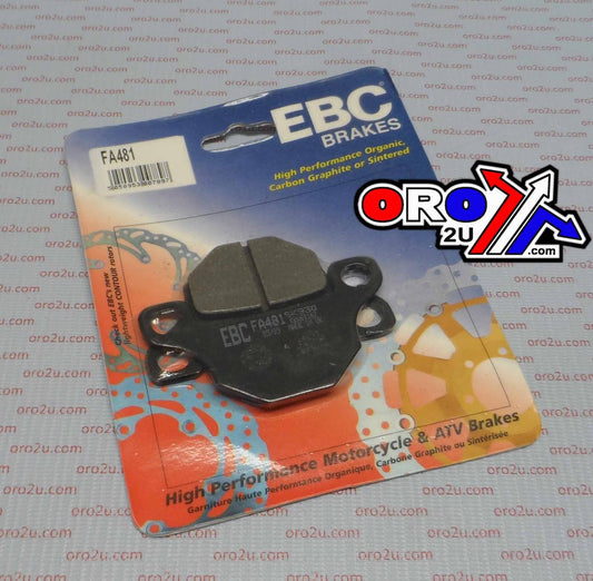 BRAKE PADS STD EBC FA481