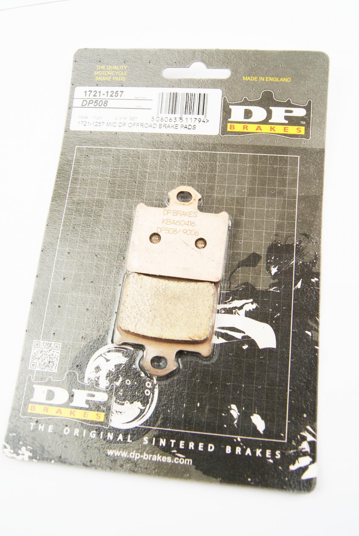 BRAKE PADS SINTERED DP BRAKES, DP508 Premium, FA602