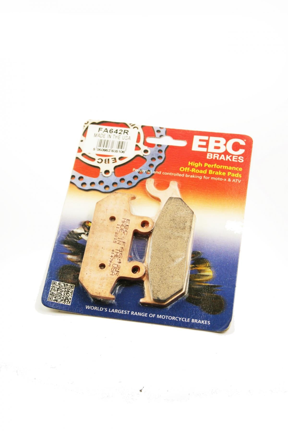 BRAKE PADS SINTERED FA642R, EBC PADS FA642R