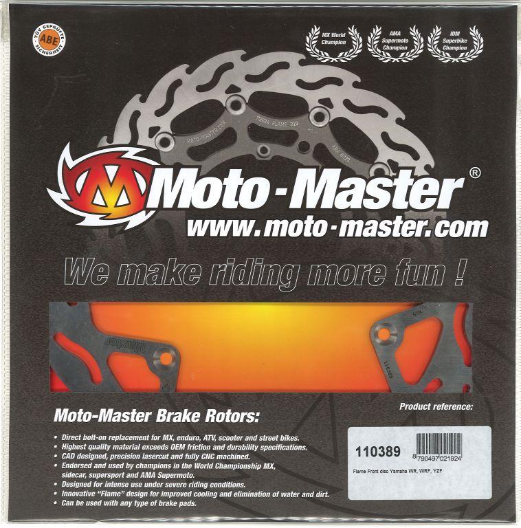 DISC BRAKE FRONT YZ WR FLAME, MOTO-MASTER 110389, MD6028