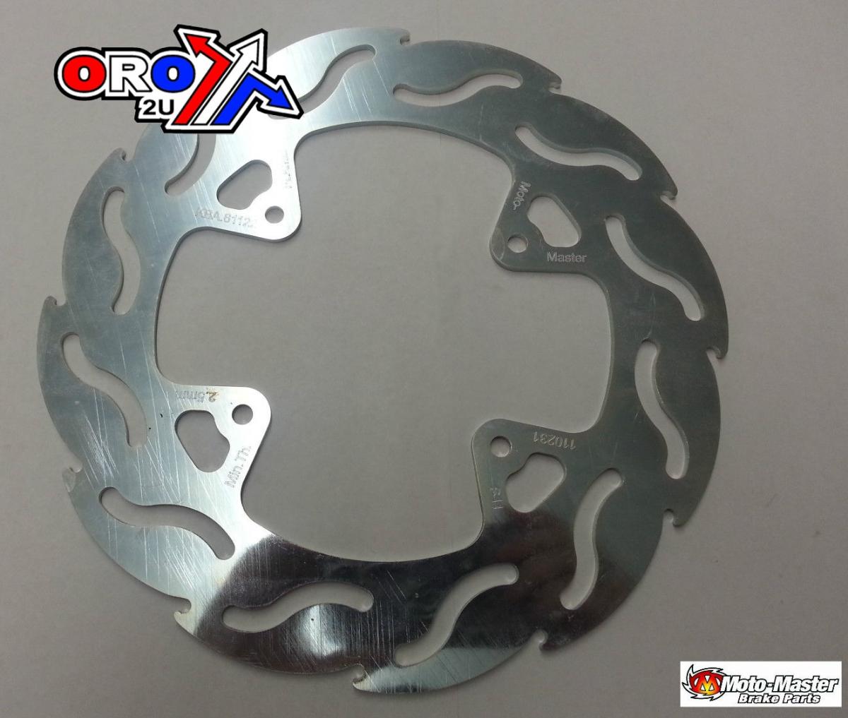 DISC BRAKE FRONT HONDA CR80 88-02 CR85 03-07, CRF150R 07-23 FLAME, MOTO-MASTER