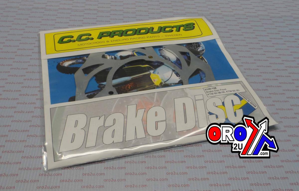 DISC BRAKE FRONT KTM65 ROUND CROSS-CENTER PRODUCT 5100-108