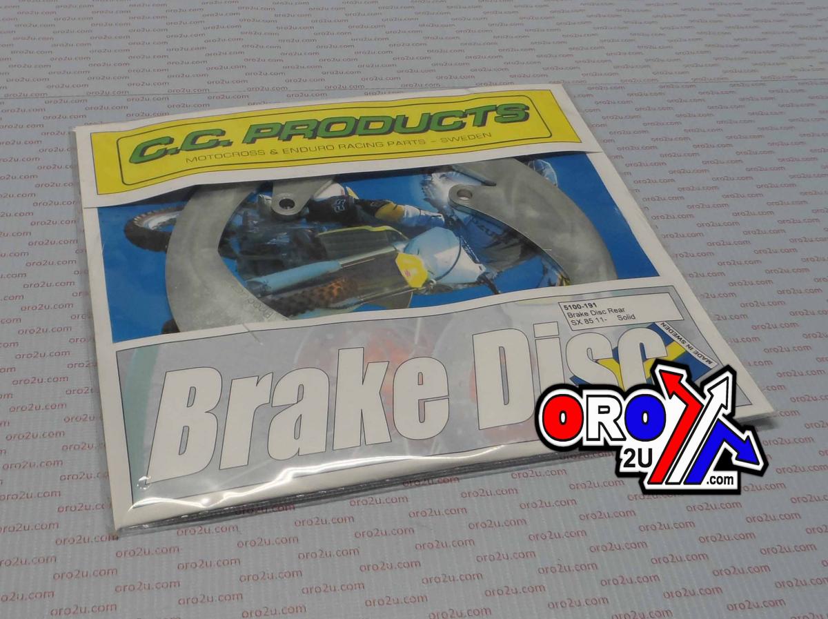 DISC BRAKE REAR KTM SX85 2011-2020,  SOLID, CROSS-CENTER,  47010060500