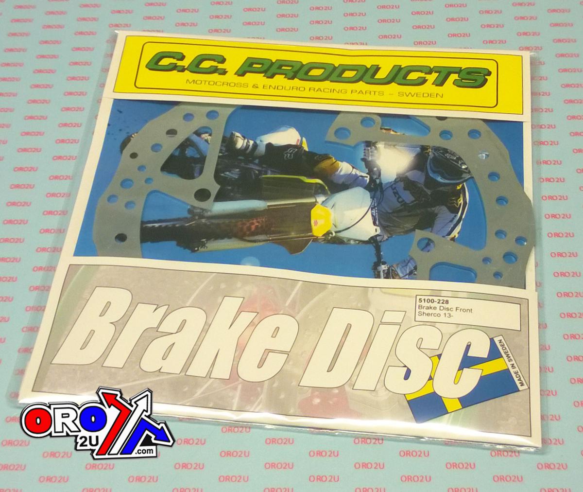 DISC BRAKE FRONT SHERCO 13-ON CROSS-CENTER PRODUCT 5100-228