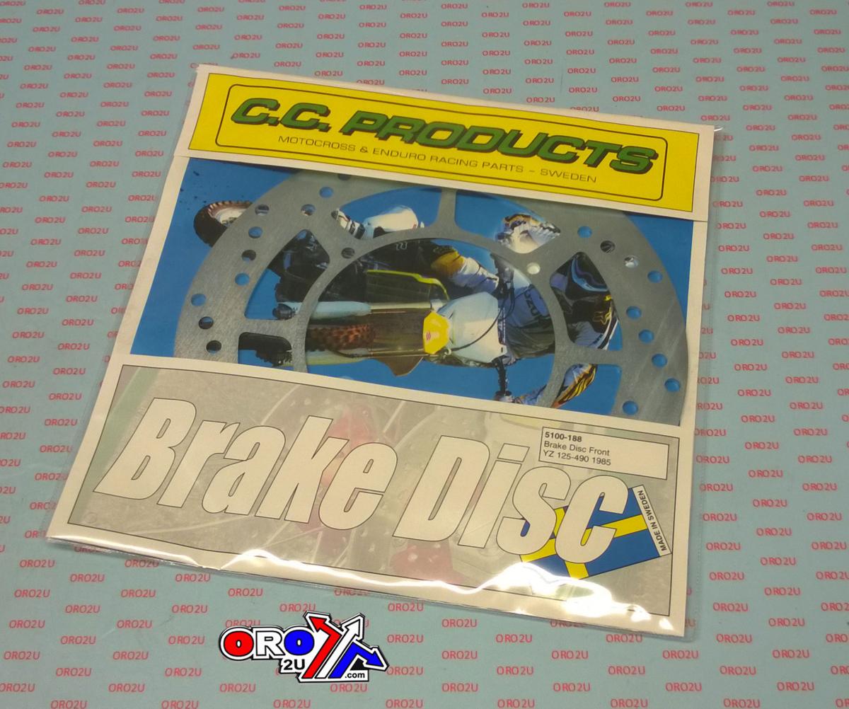 DISC BRAKE FRONT YZ125-490 85, CROSS-CENTER PRODUCT, MD6324D