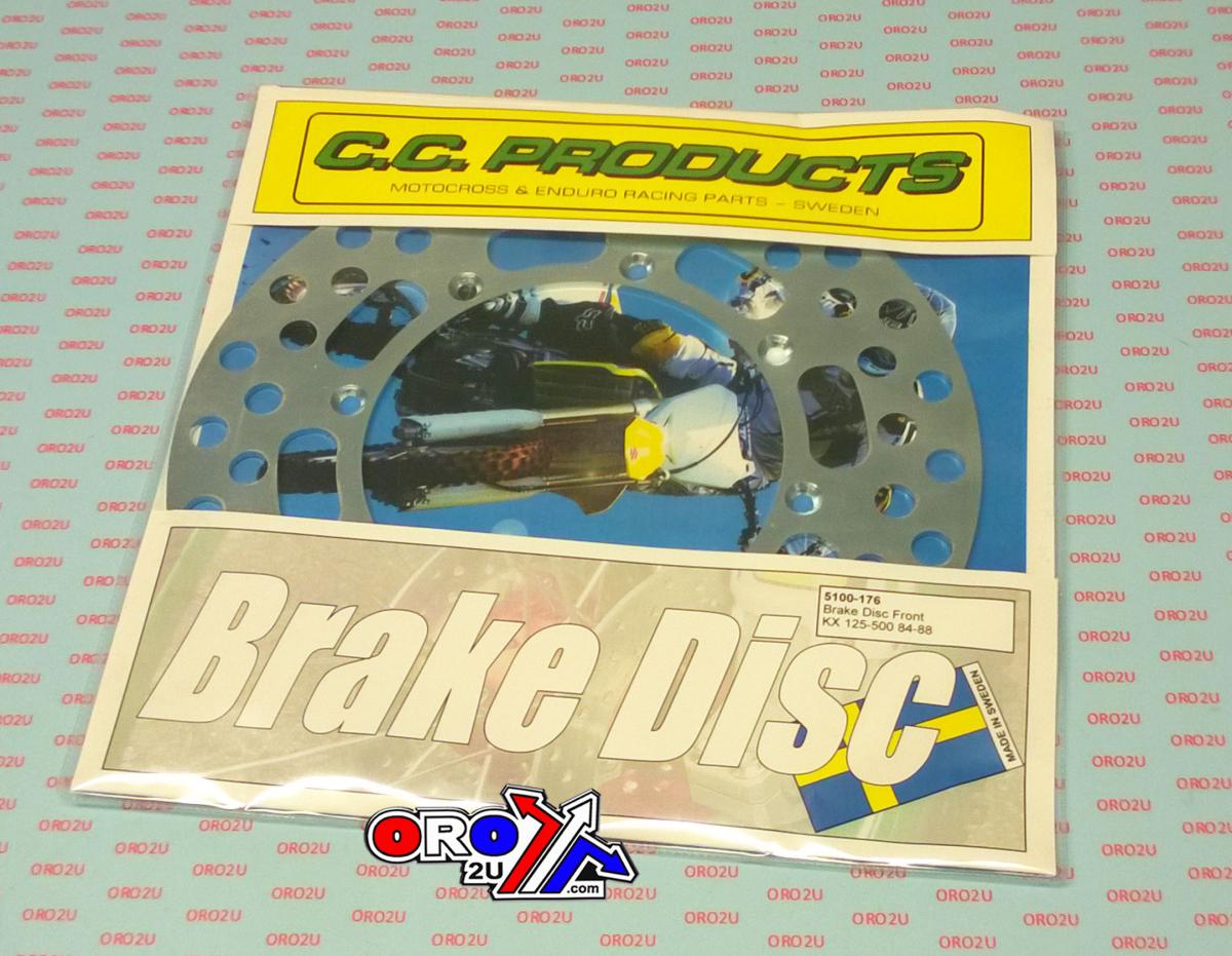 DISC BRAKE FRONT KX125-500 84- CROSS-CENTER PRODUCT 5100-176