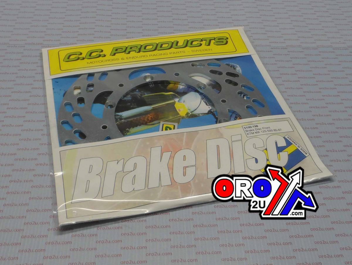 DISC BRAKE FRONT KTM 85-87 CROSS-CENTER PRODUCT 5100-198