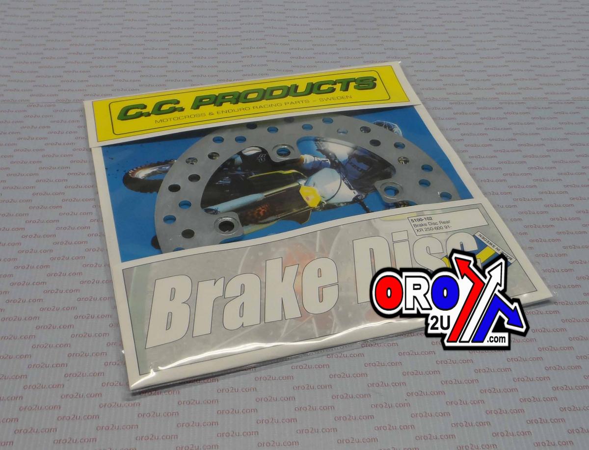 DISC BRAKE REAR XR ROUND CC CROSS-CENTER PRODUCT 5100-102