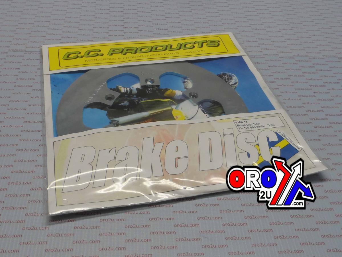 DISC BRAKE REAR KX KDX SOLID CROSS-CENTER 5100-013 SOLD