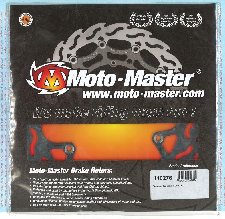 DISC BRAKE REAR SUZUKI RM125/250 89-99, DRZ400 07-14, MOTO-MASTER 110276