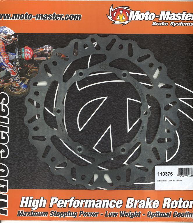 DISC BRAKE REAR SUZUKI RM125/250 89-99, DRZ400 07-14, MOTO-MASTER 110376
