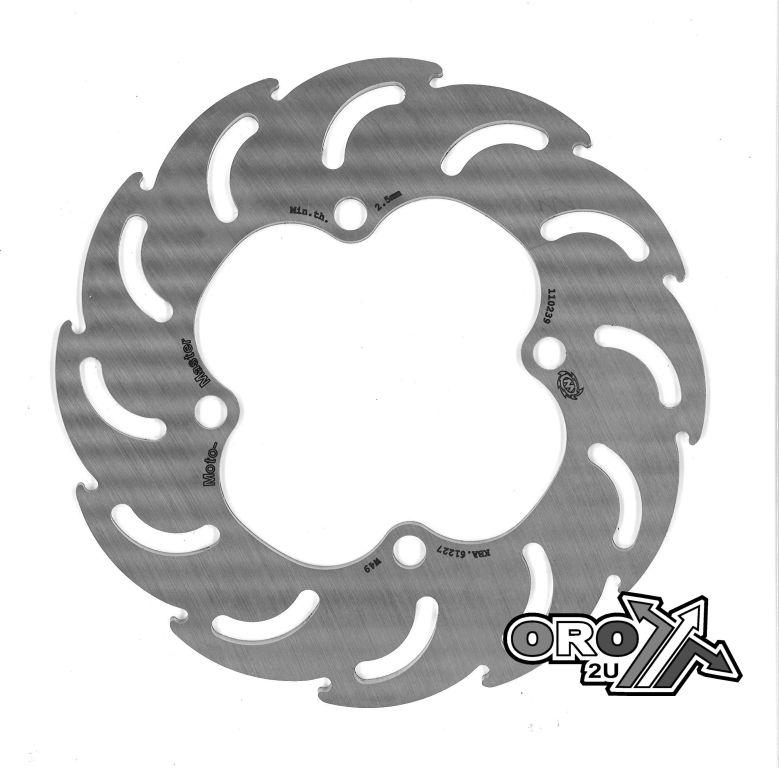 DISC BRAKE FRONT or REAR KAWASAKI KX65 00-24 FLAME, MOTO-MASTER 110239