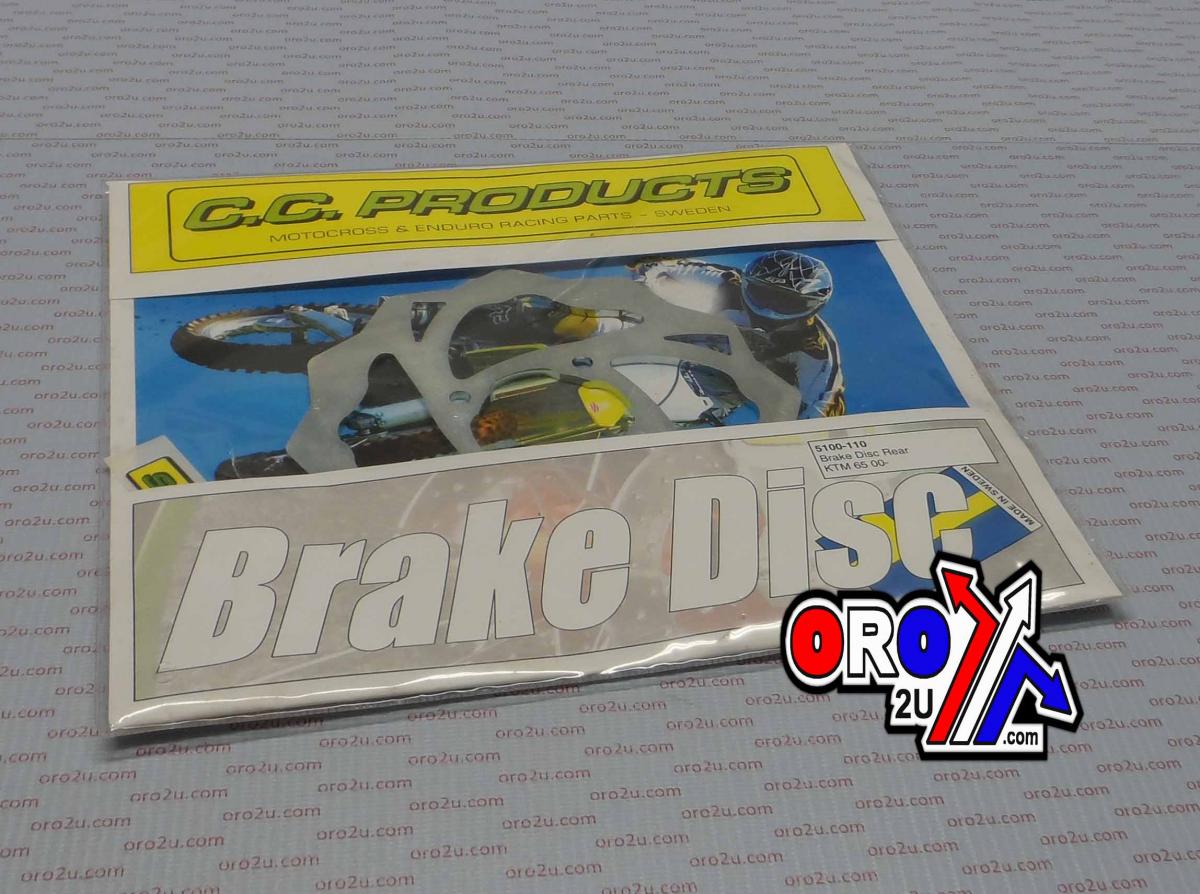DISC BRAKE REAR KTM65 ROUND CROSS-CENTER PRODUCT 5100-110