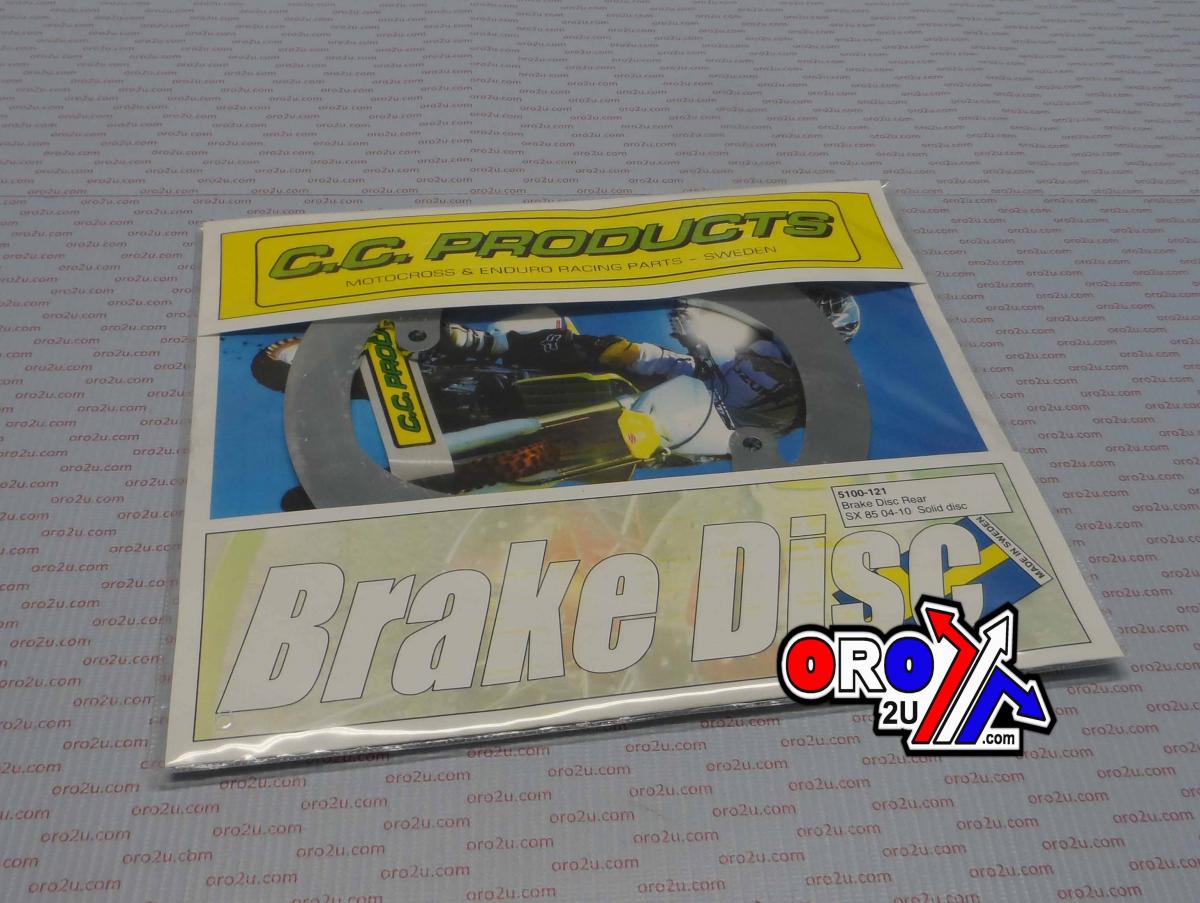 DISC BRAKE REAR KTM85 SOLID CC CROSS-CENTER PRODUCT 5100-121