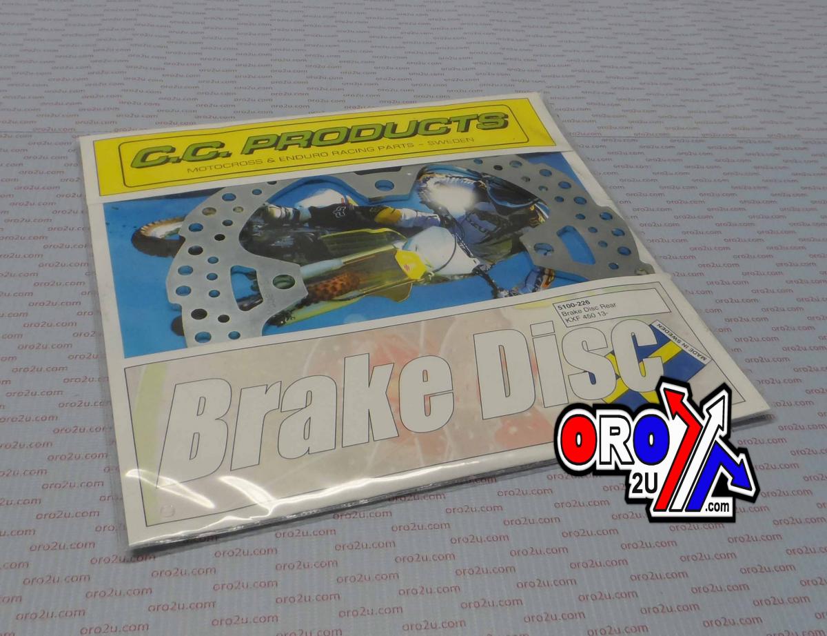 DISC BRAKE REAR KX125/250 03-08 KX-F250 04-23, KX-F450 06-23, CROSS-CENTER