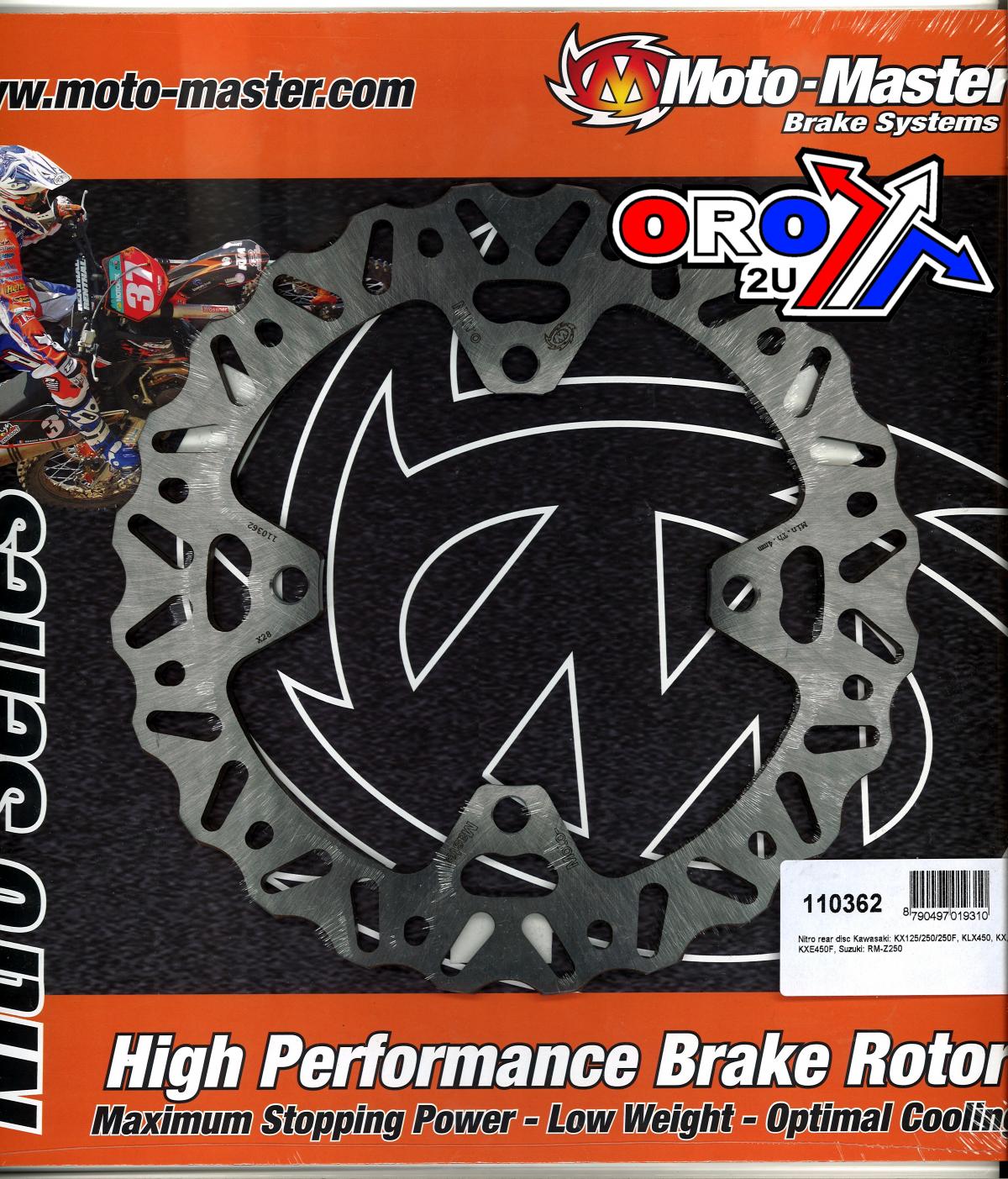 DISC BRAKE REAR KX125/250 03-08 KX-F250 04-23, KX-F450 06-23 NITRO, MOTO-MASTER