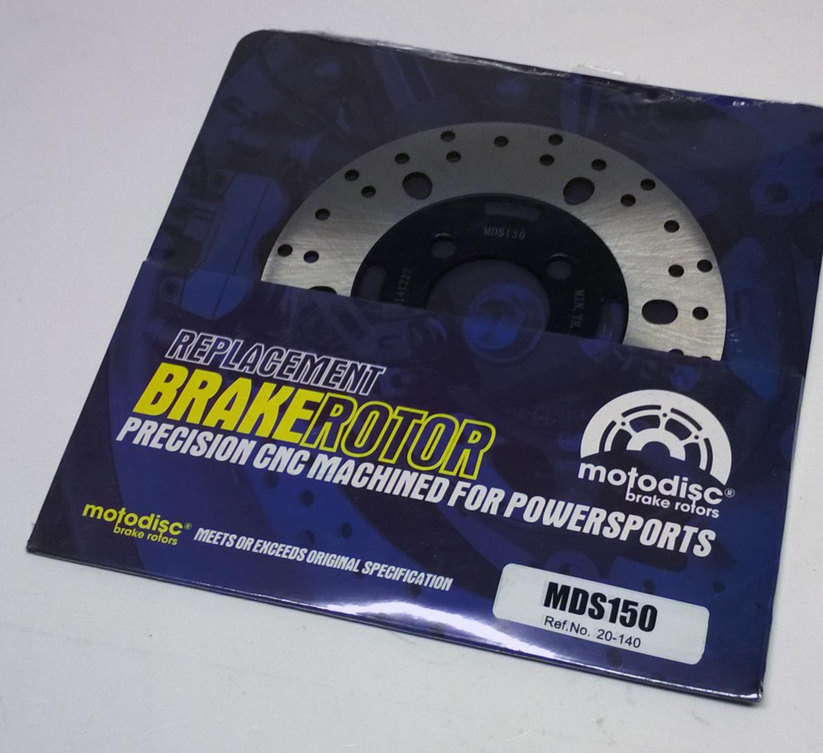 DISC BRAK FRONT YAMAHA YFM350FX 95-05, YFM400 00-06, 4KB-2582T-00 MDS150