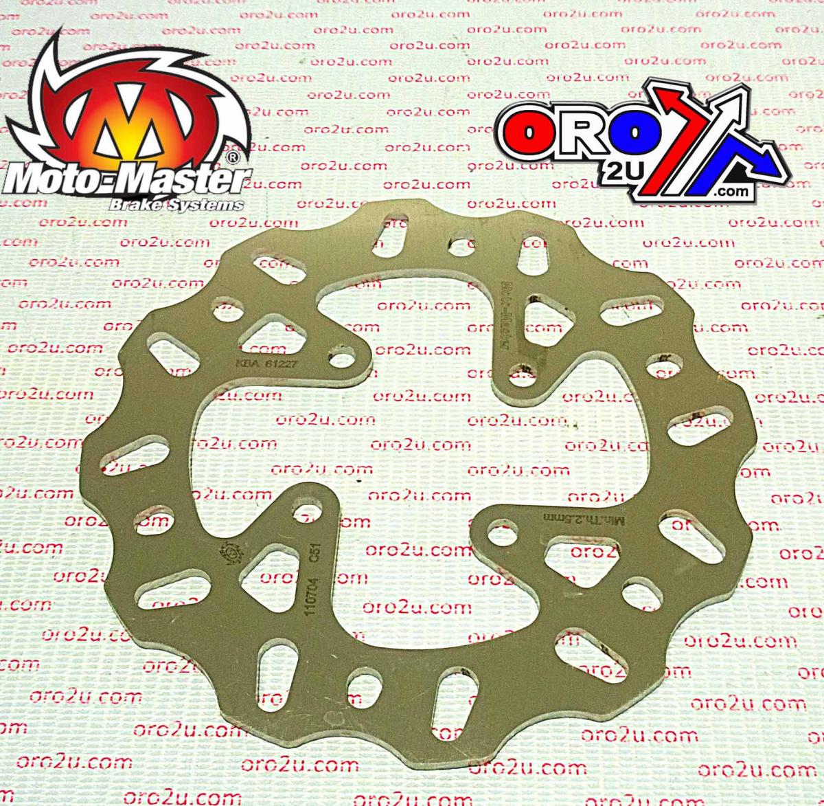 DISC BRAKE REAR GAS GAS TXT 04>, NITRO MOTO-MASTER 110704