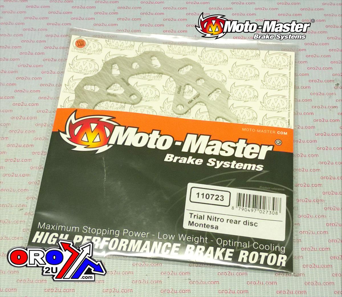 DISC BRAKE REAR MONTESA COTA 4RT 07>, NITRO MOTO-MASTER 110723