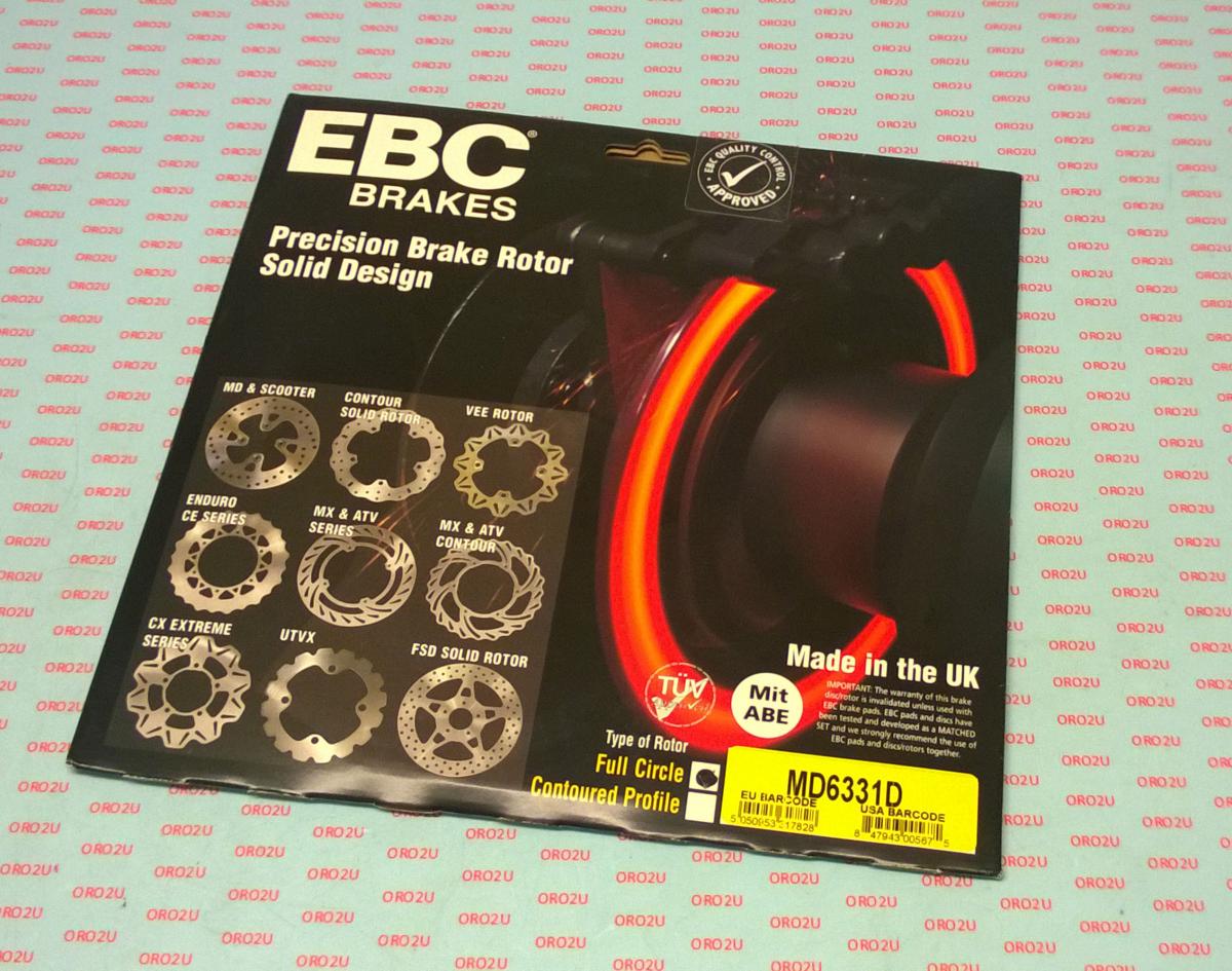DISC BRAKE REAR HONDA TRX700XX 08-11, EBC MD6331D