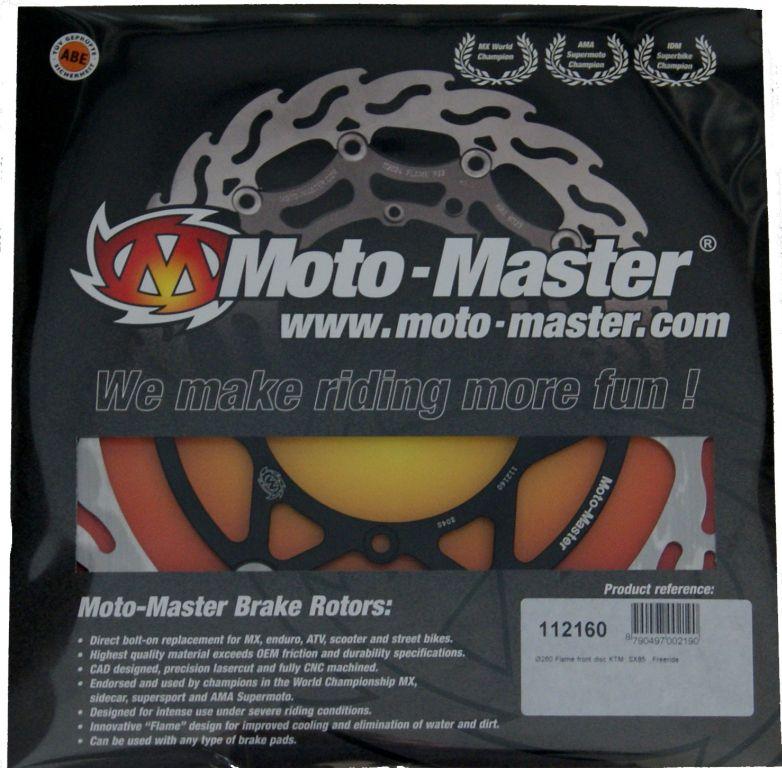 260mm O/S FRONT DISC KTM SX85 13-15, MOTO-MASTER 112160 OVERSIZE