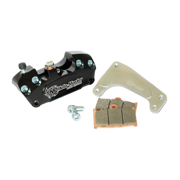RACING 4-PISTON CALIPER, HONDA CRF 2015 ON BLACK, MOTOMASTER 210026