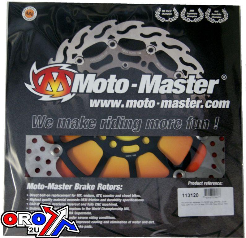 DISC BRAKE FRONT, MOTO-MASTER 113120 KAWASAKI ZX-7R 96-03, ZX9R 02-03, ZZR1100