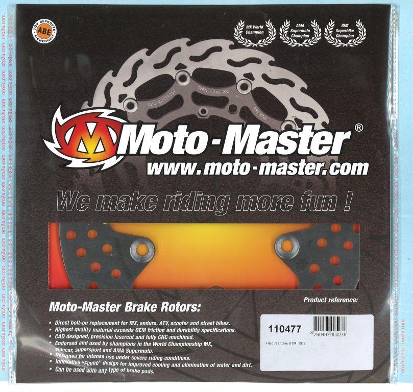 DISC BRAKE REAR, MOTO-MASTER 110477  KTM 1190 RC8 08-13