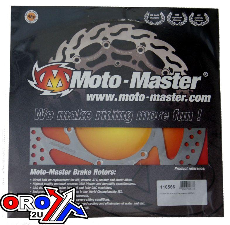 DISC BRAKE FRONT, MOTO-MASTER KTM 950 ADVENTURE 02-06, 660 RALLYE 99-06