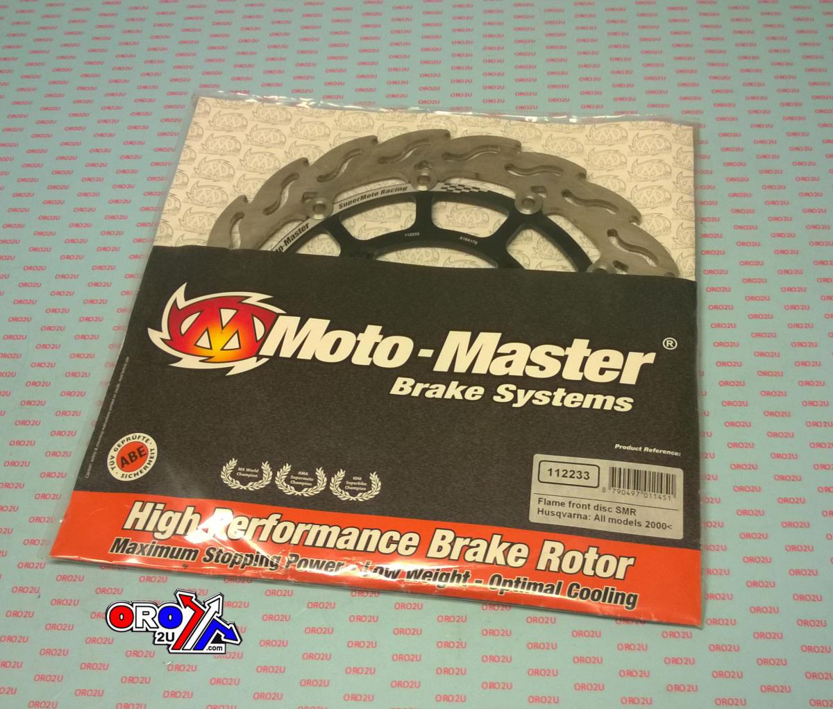 O/S FRONT BRAKE DISC 320 HUSQVARNA SMR <00, MOTO-MASTER 112233