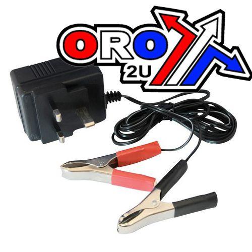 BATTERY TRICKLE CHARGER 12V, 500mA, Cable length 1.6m