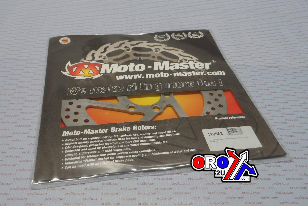 DISC BRAKE REAR HALO MOTO-MASTER SUZUKI VS1400 INTRUDER GL/GLP 87-09