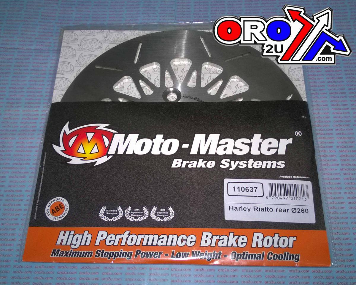 DISC BRAKE REAR RIALTO, HARLEY DAVIDSON SPORTSTER 883L/R 10-13, 1200C 11-13