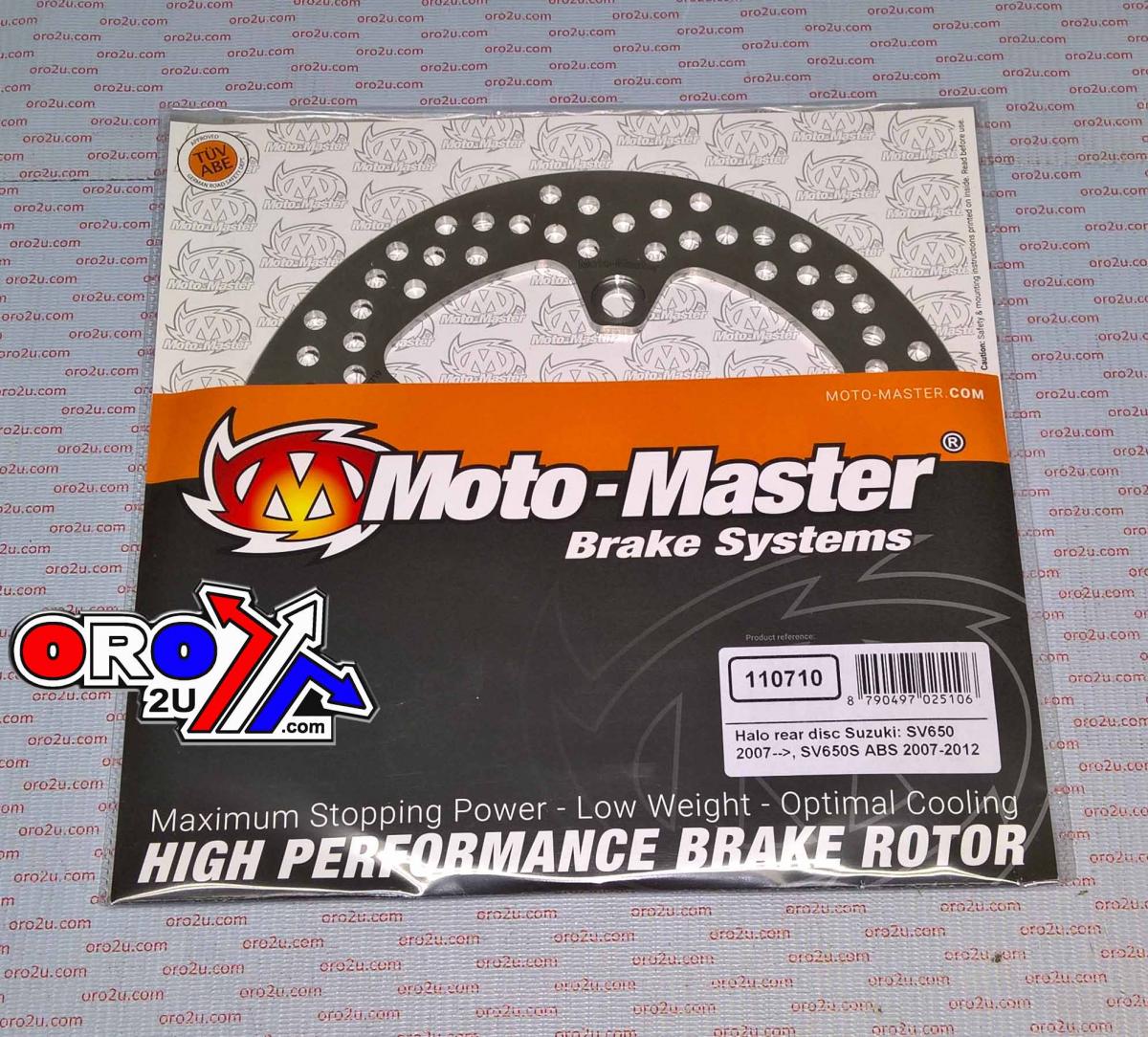 DISC BRAKE REAR HALO SV650A/X 07>, GW250 12-15, GSX-S 750 15-16, GSX1250FA 10-16