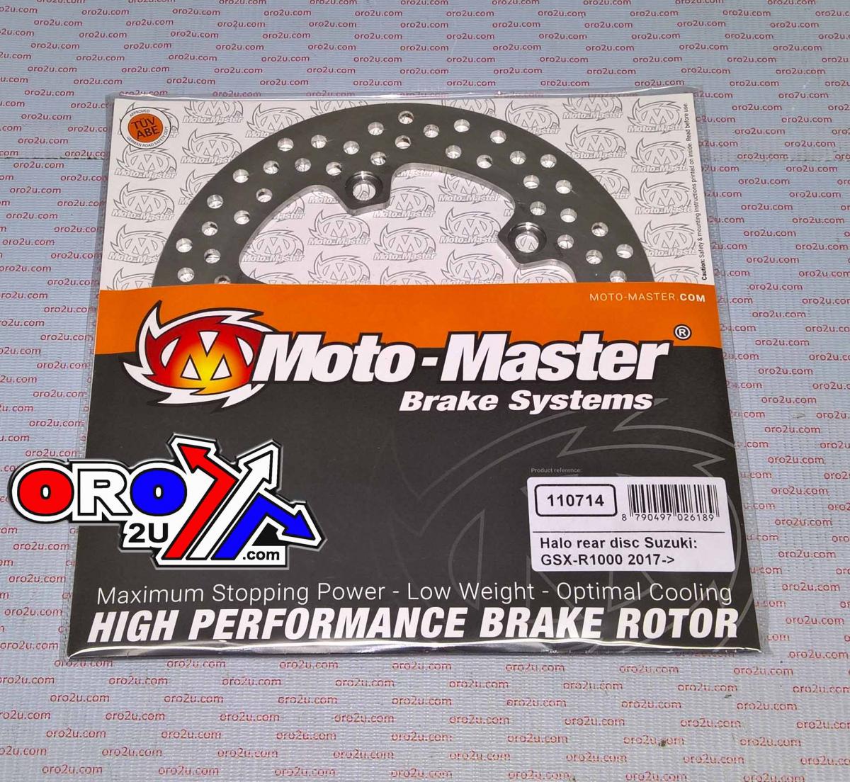 DISC BRAKE REAR HALO, SUZUKI GSX-R 1000 17-24