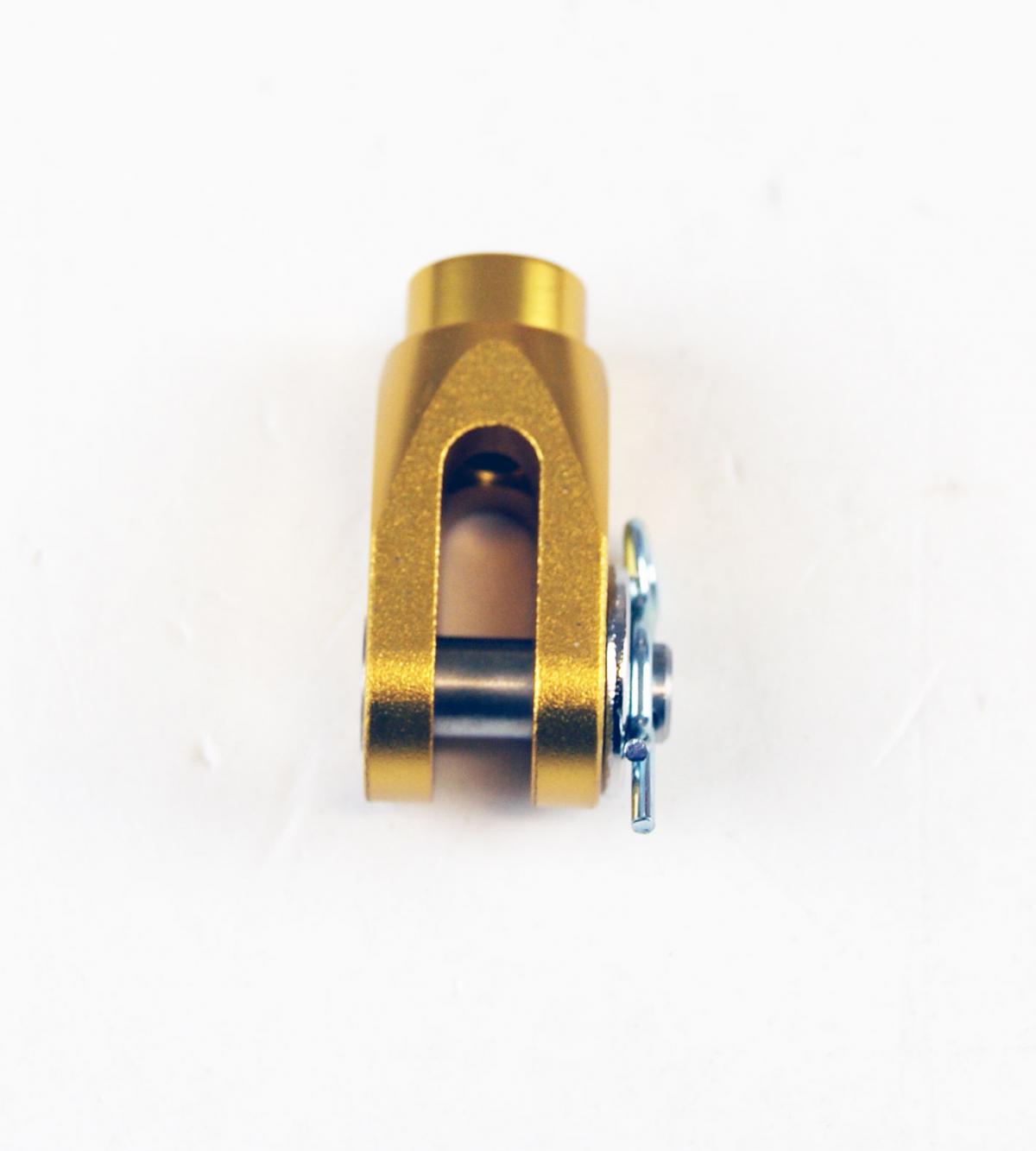 BRAKE CLEVIS REAR GOLD CR125/250 02> CRF150/250/450, FIR ASRBC-04, CNC ALLOY