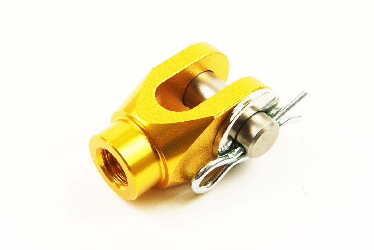 BRAKE CLEVIS REAR GOLD RM-Z250 04-06 FIR ASRBC-01, CNC ALLOY
