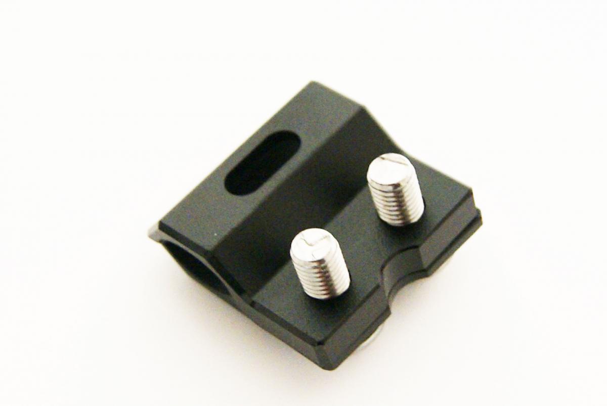 BRAKE LINE CLAMP BLACK