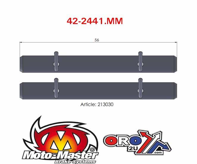 BRAKE PAD PIN FRONT YAMAHA FZS600 98-03, YZF600R 96-02, YZF-R6 99-22, FZ8 11-13