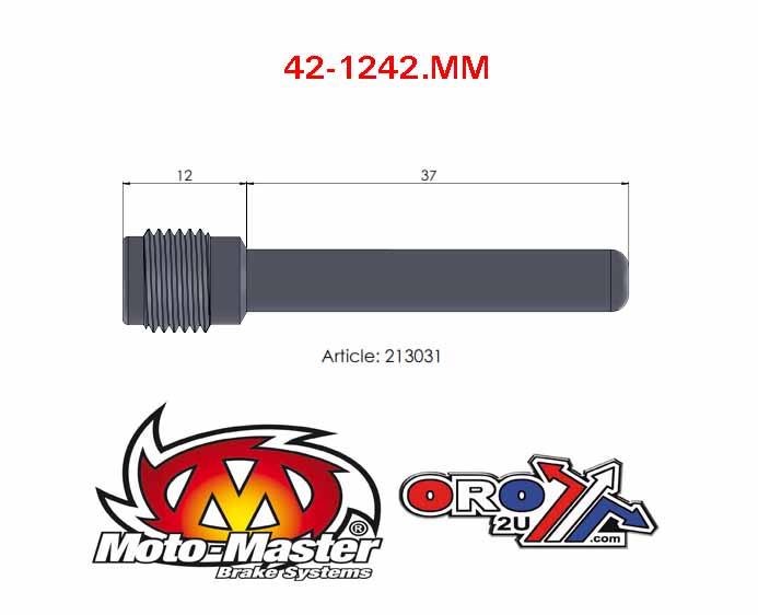 BRAKE PAD PIN FRONT KAWASAKI KX125/250 94-08, KX250/450F 04-22, KLX300R 97-07