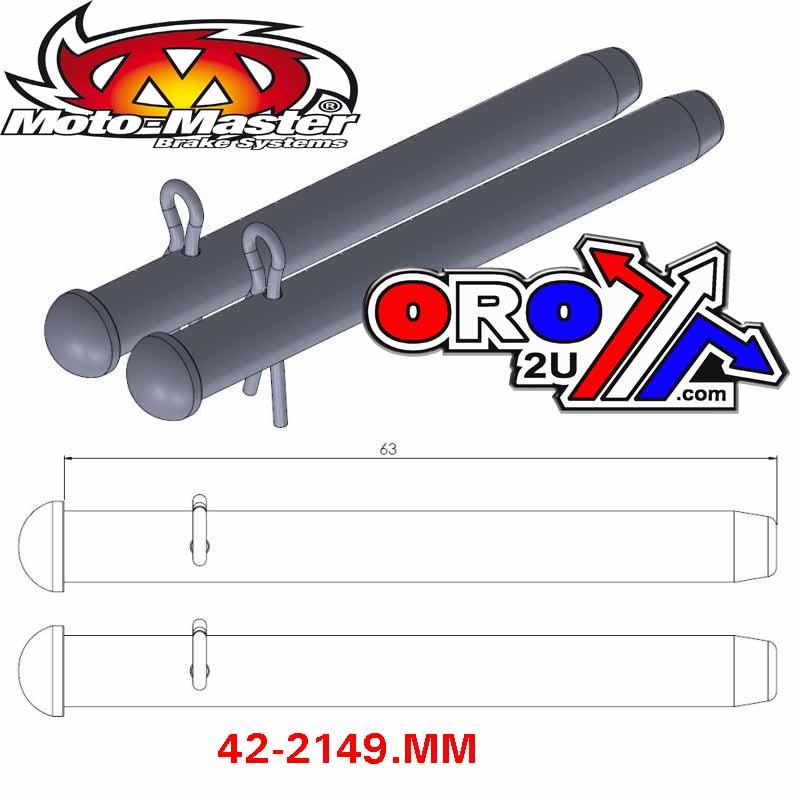 BRAKE PAD PIN FRONT YAMAHA YZF750R 93-98, FZR1000 94-95
