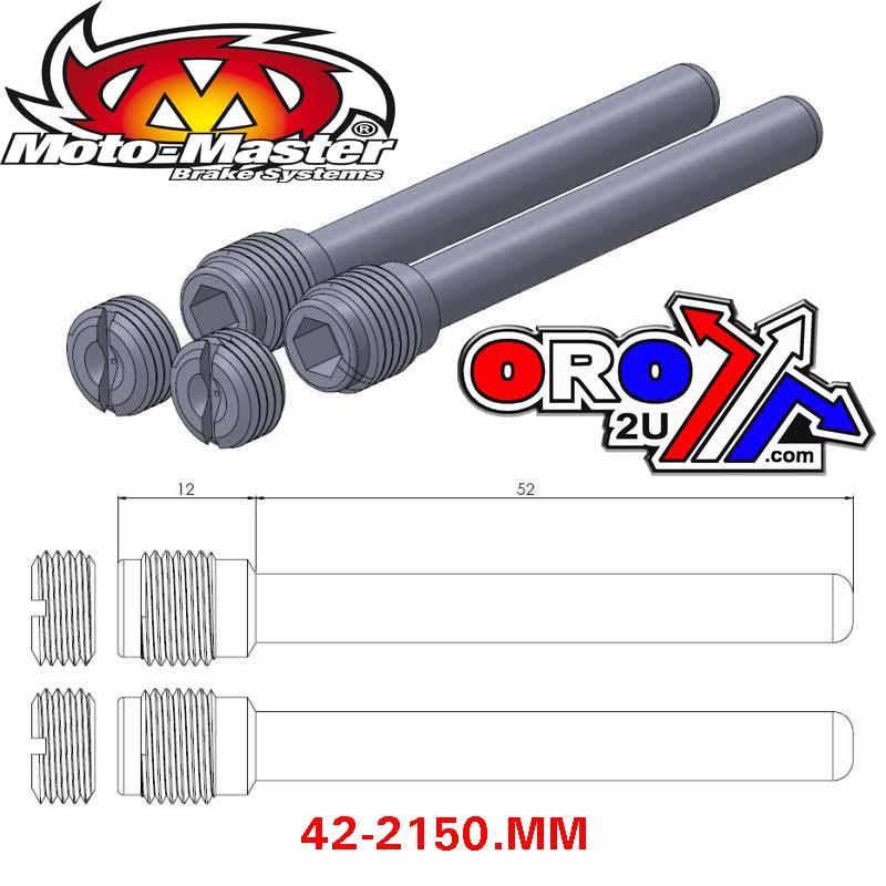 BRAKE PAD PIN FRONT CYGNUS X, REAR YZFR125 08>, MT125 15>, DT125R 05-06