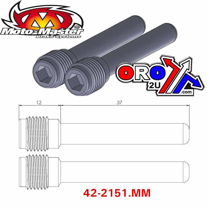 BRAKE PAD PIN FRONT HONDA ATC250R, TRX250EX TRX300EX, TRX400EX, TRX420, XL600R,