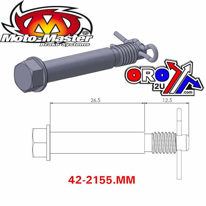 BRAKE PAD PIN REAR KTM SX65 09>, SX85 03-10, SX105 06-10