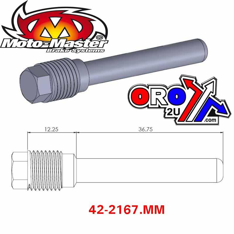 BRAKE PAD PIN FRONT KAW KX250F 04-22, KX450F 08-22, SUZ RMZ250 04-22, DR-Z400