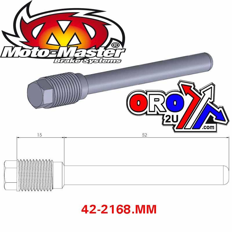 BRAKE PAD PIN REAR KAWASAKI ZZR1400. ZX14R, KLZ1000 12>, Z1000 07-09