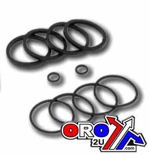 BRAKE CALIPER SEAL KIT HARLEY DAVIDSON BIG TWIN & SPORTSTERS WITH 4 PISTON