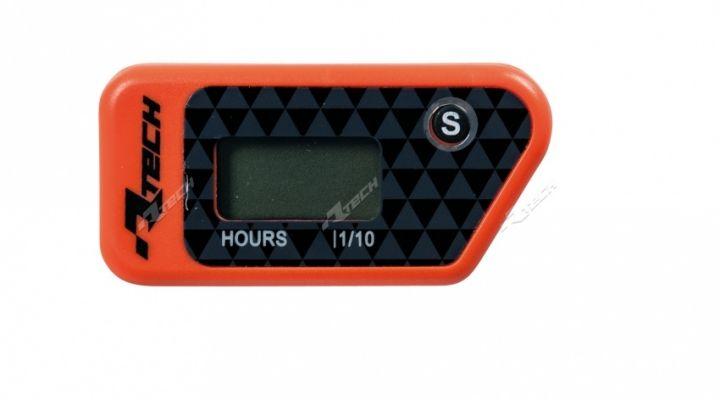 WIRELESS HOUR METER (ORANGE), RACETECH R-HOURMT002AR, R-HOURMT002AR