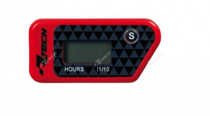 WIRELESS HOUR METER (RED), RACETECH R-HOURMT002RS, R-HOURMT002RS